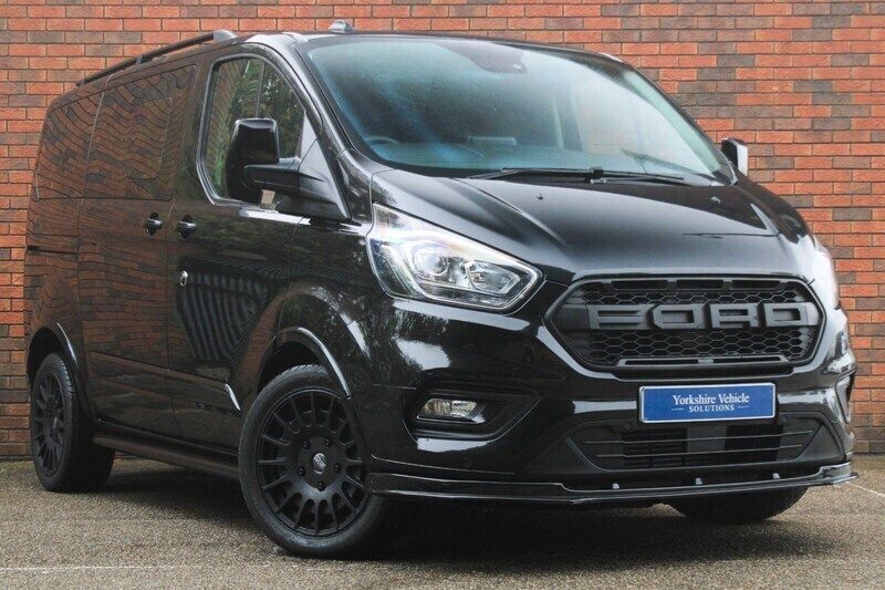 Black Used 2021 Ford Tourneo Custom Titanium MPV | £29,489 - Image 1/4