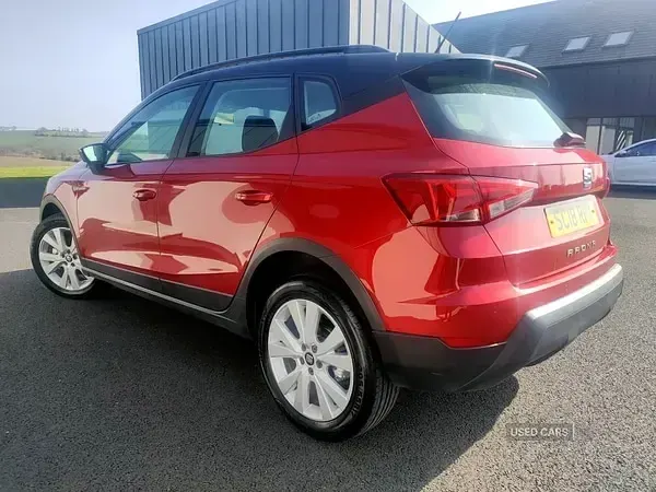 Used Seat Arona SE Technology 115 HP (84 kW) 2018 Red SUV