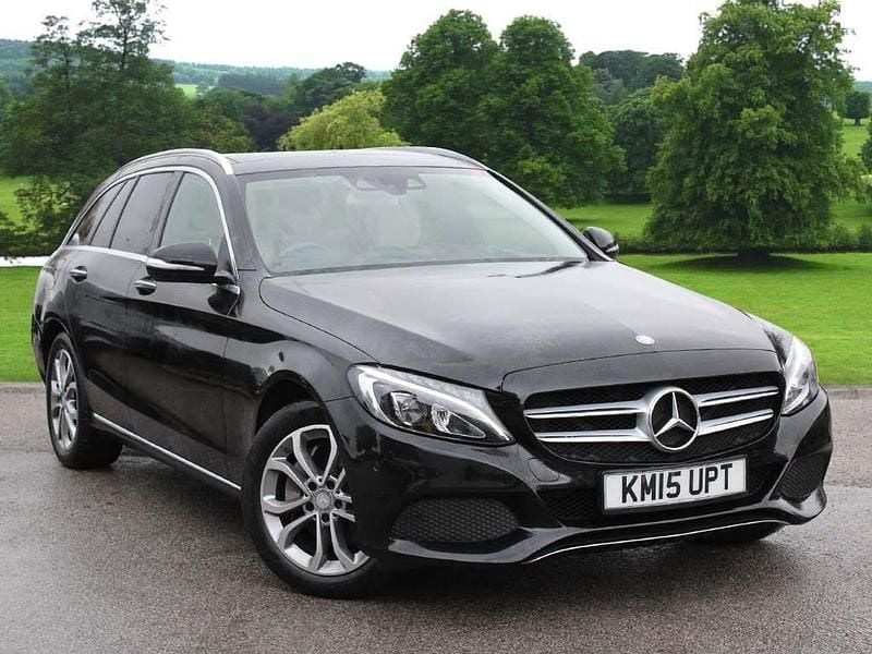 Black Used 2015 Mercedes C250 Premium Estate | £10,900 (Fair price) - Image 1/4