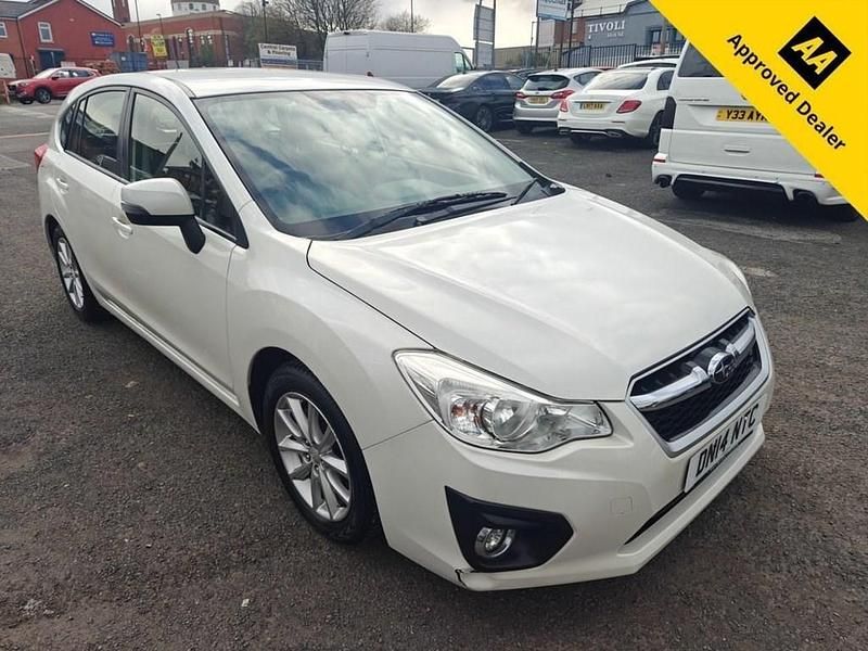 Used Subaru Impreza 114 HP (83 kW) 2014 White Hatchback