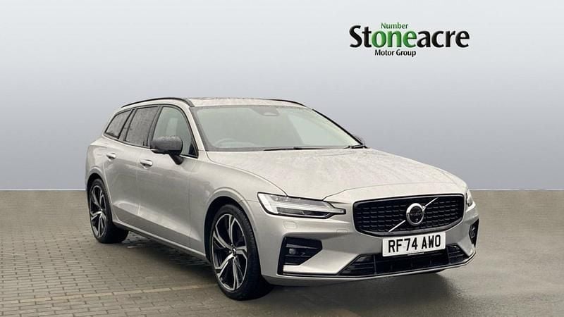 Silver Used 2025 Volvo V60 Ultra Estate | £34,500 (Good price) - Image 1/3