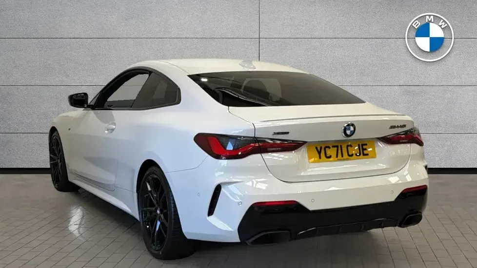Used BMW M440 M Sport 374 HP (275 kW) 2021 White Sedan