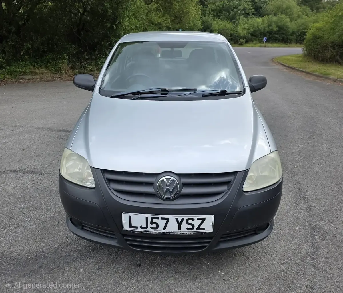 Used VW Fox 55 HP (40 kW) 2007 Silver Hatchback