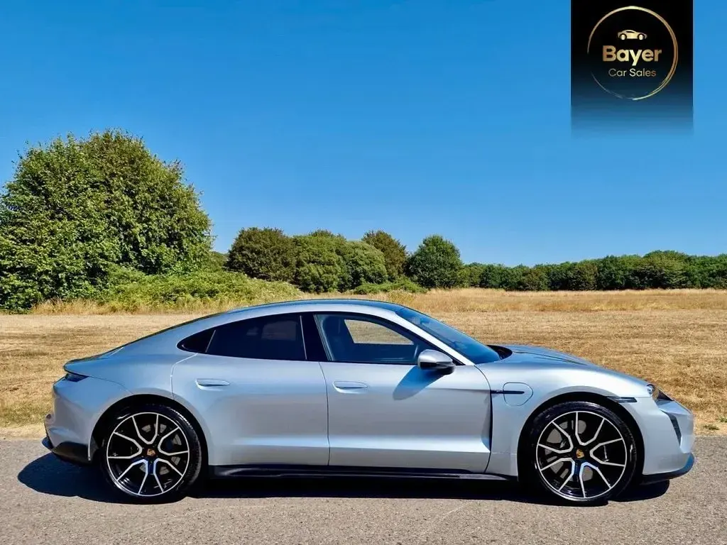 Used Porsche Taycan Performance Package 419 kW (571 HP) 2020 Silver Sedan