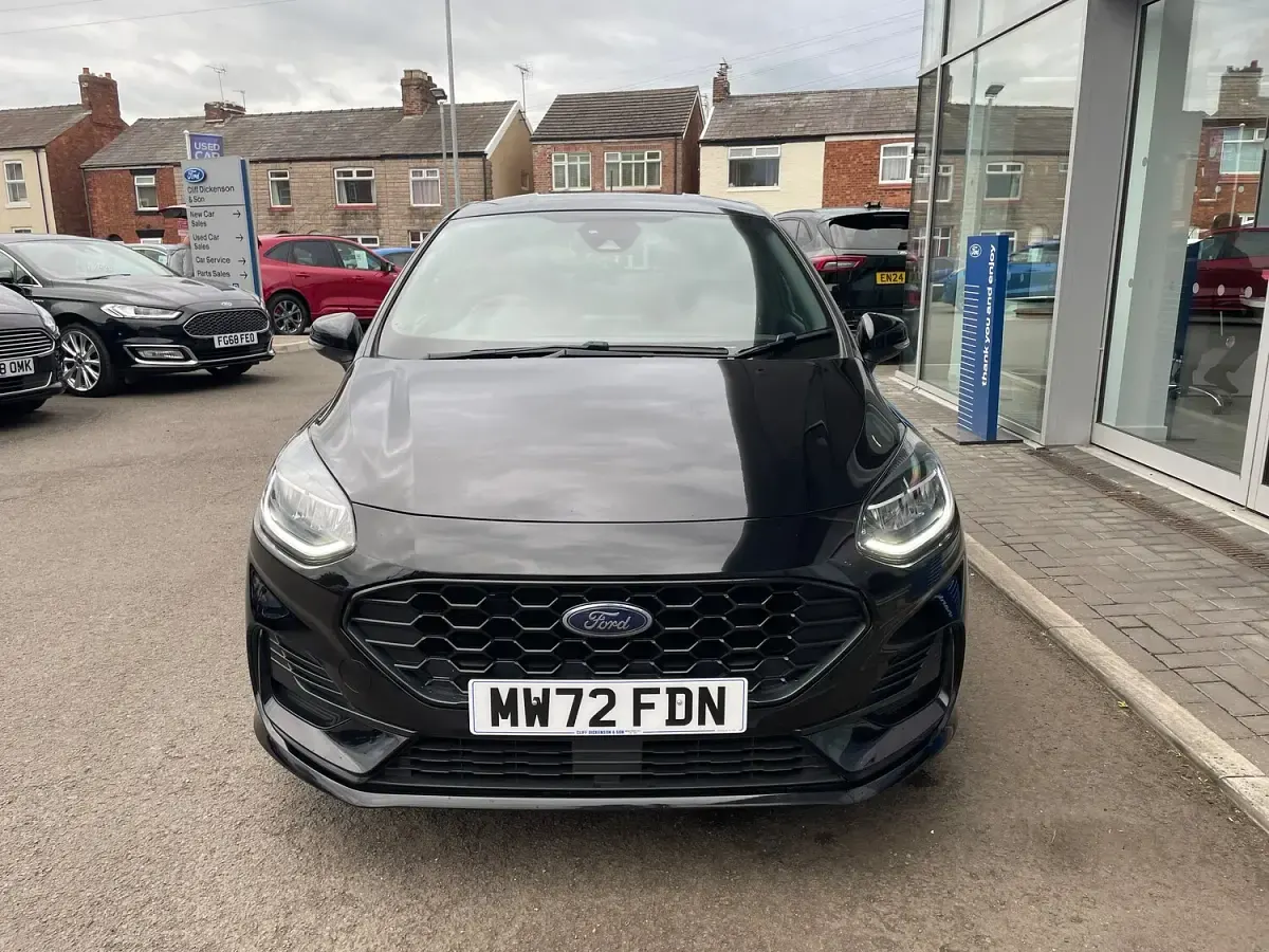 Used Ford Fiesta ST-Line 125 HP (91 kW) 2022 Black Hatchback