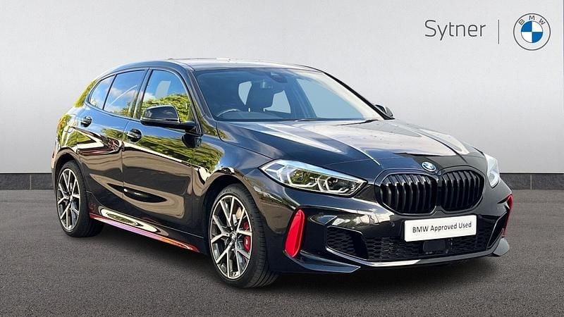 Black Used 2023 BMW 128 Shadowline | £26,500 (Fair price) - Image 1/4