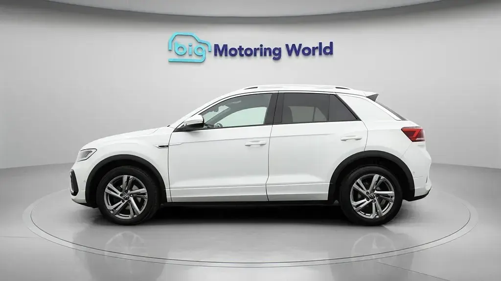 Used VW T-Roc R-line 150 HP (110 kW) 2022 White SUV