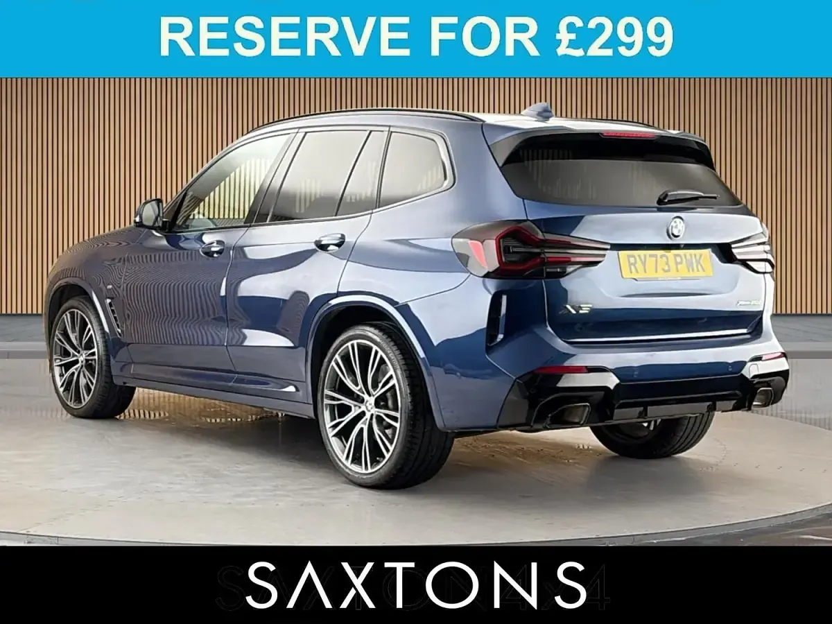 Used BMW X3 M Sport 184 HP (135 kW) 2023 Blue SUV