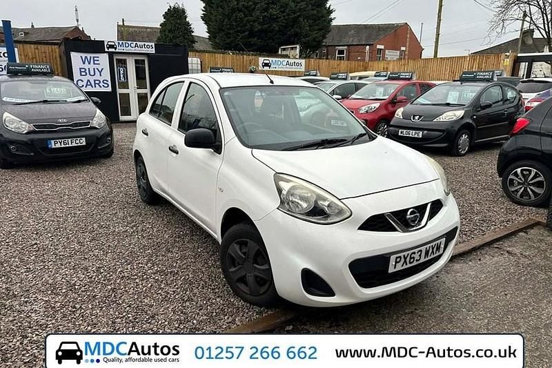 Used Nissan Micra Visia 2013 White Hatchback