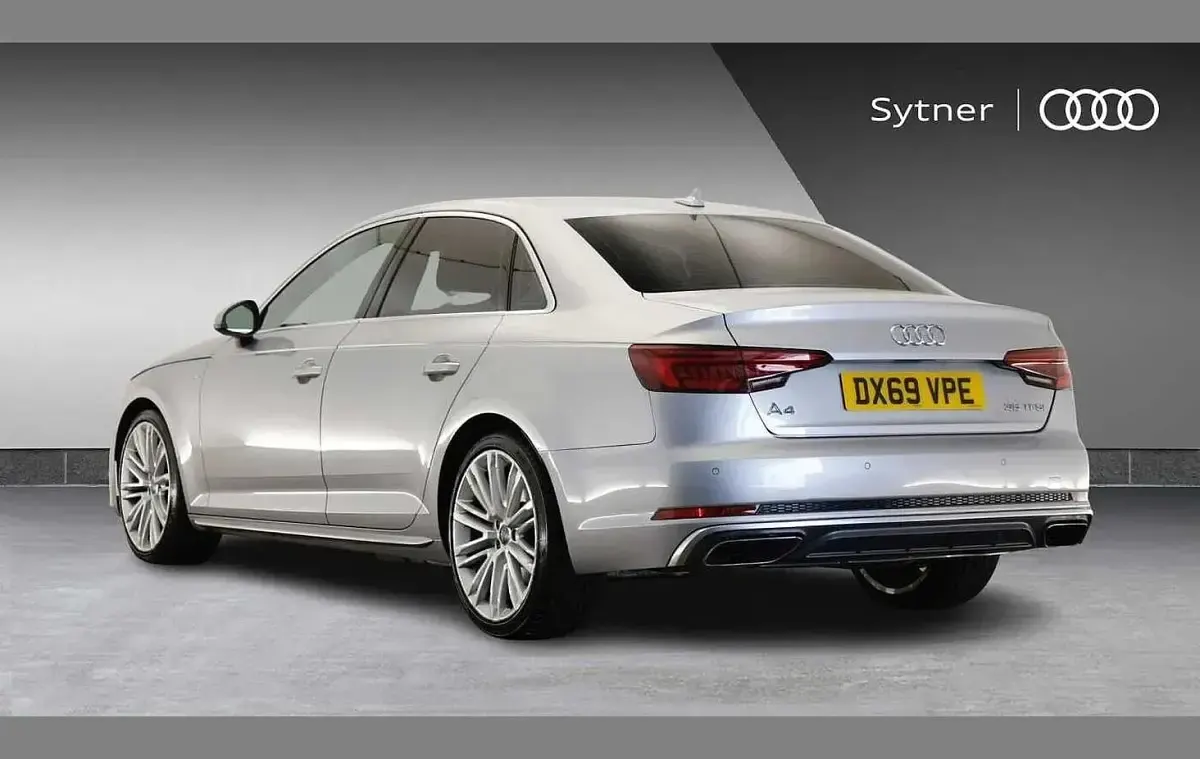 Used Audi A4 S-Line 148 HP (108 kW) 2019 Silver Sedan