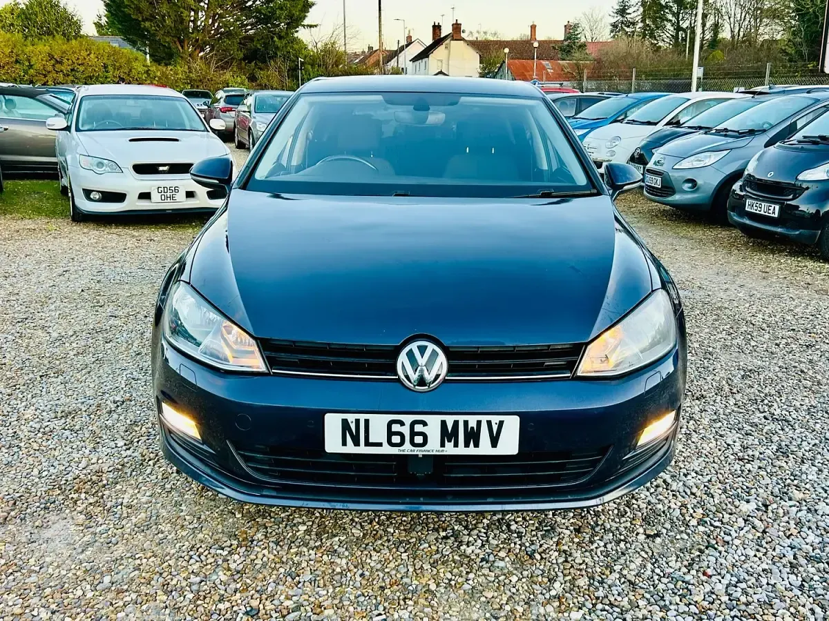 Used VW Golf VII Edition 2016 Blue Hatchback