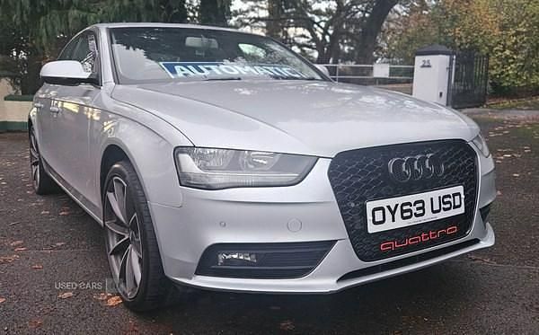 Silver Used 2013 Audi A4 Sedan | £4,295 (A bit pricey) - Image 1/4