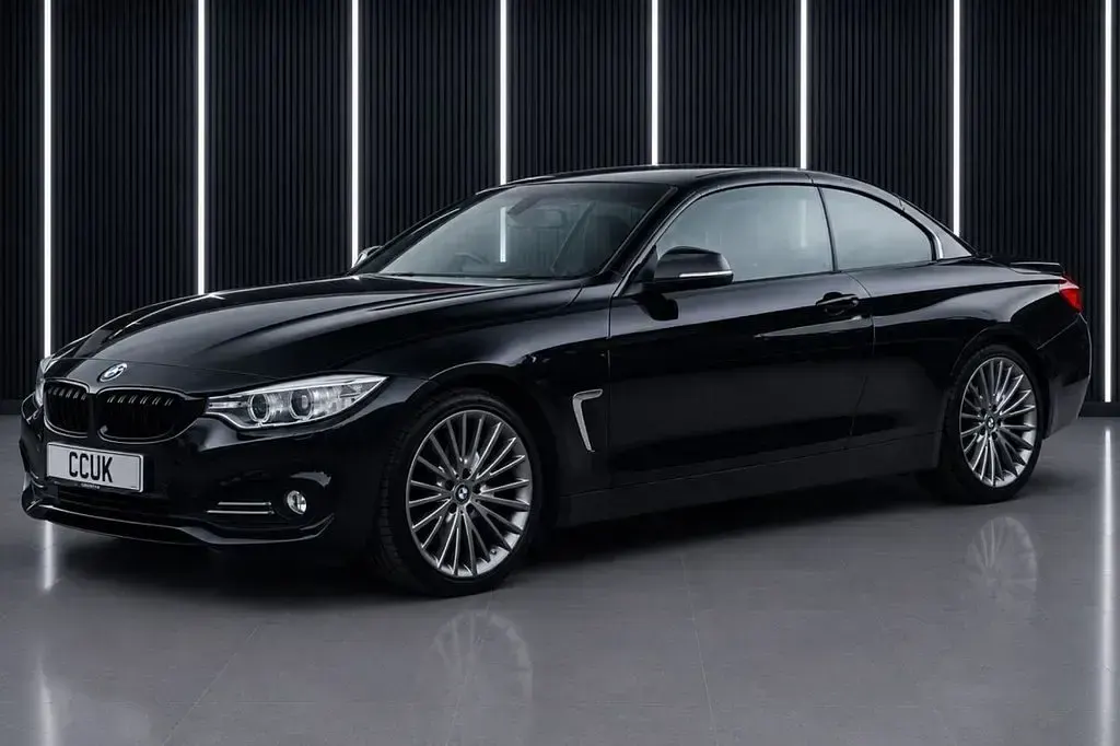 Used BMW 420 Luxury Line 184 HP (135 kW) 2015 Black Cabriolet
