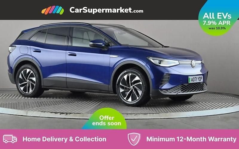 Blue Used 2022 VW ID.4 Pro Performance SUV | £18,197 (Super price) - Image 1/3