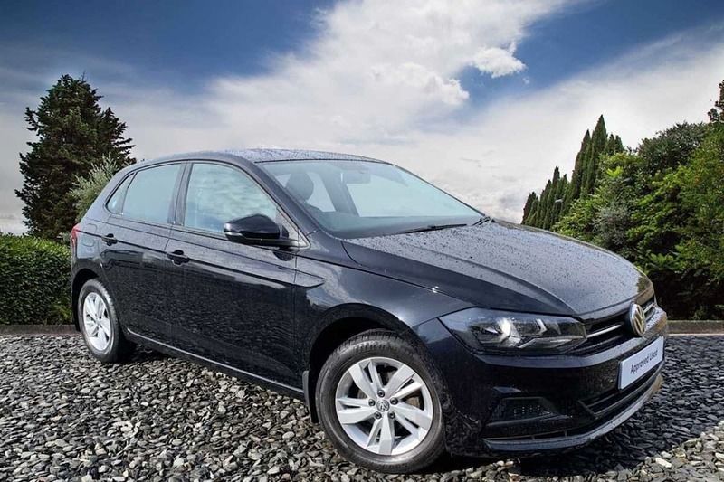 Used VW Polo SE 80 HP (58 kW) 2019 Black Hatchback