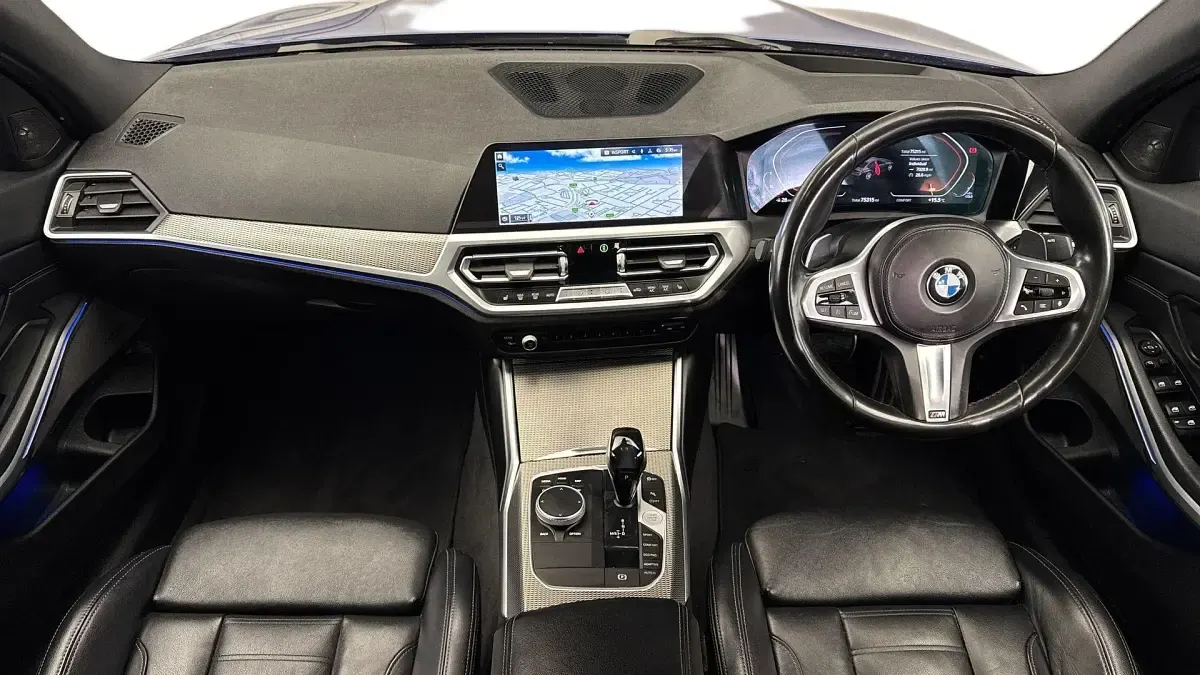 Used BMW 330 M Sport 265 HP (194 kW) 2020 Blue Sedan