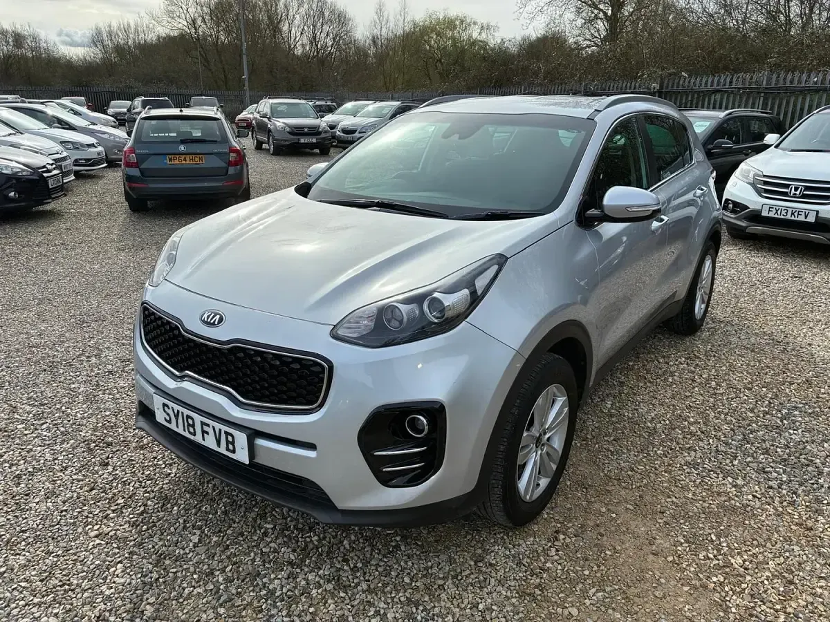 Used Kia Sportage 115 HP (84 kW) 2018 Silver SUV