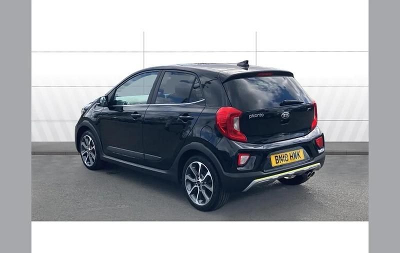 Used Kia Picanto X-Line 83 HP (61 kW) 2018 Black Hatchback