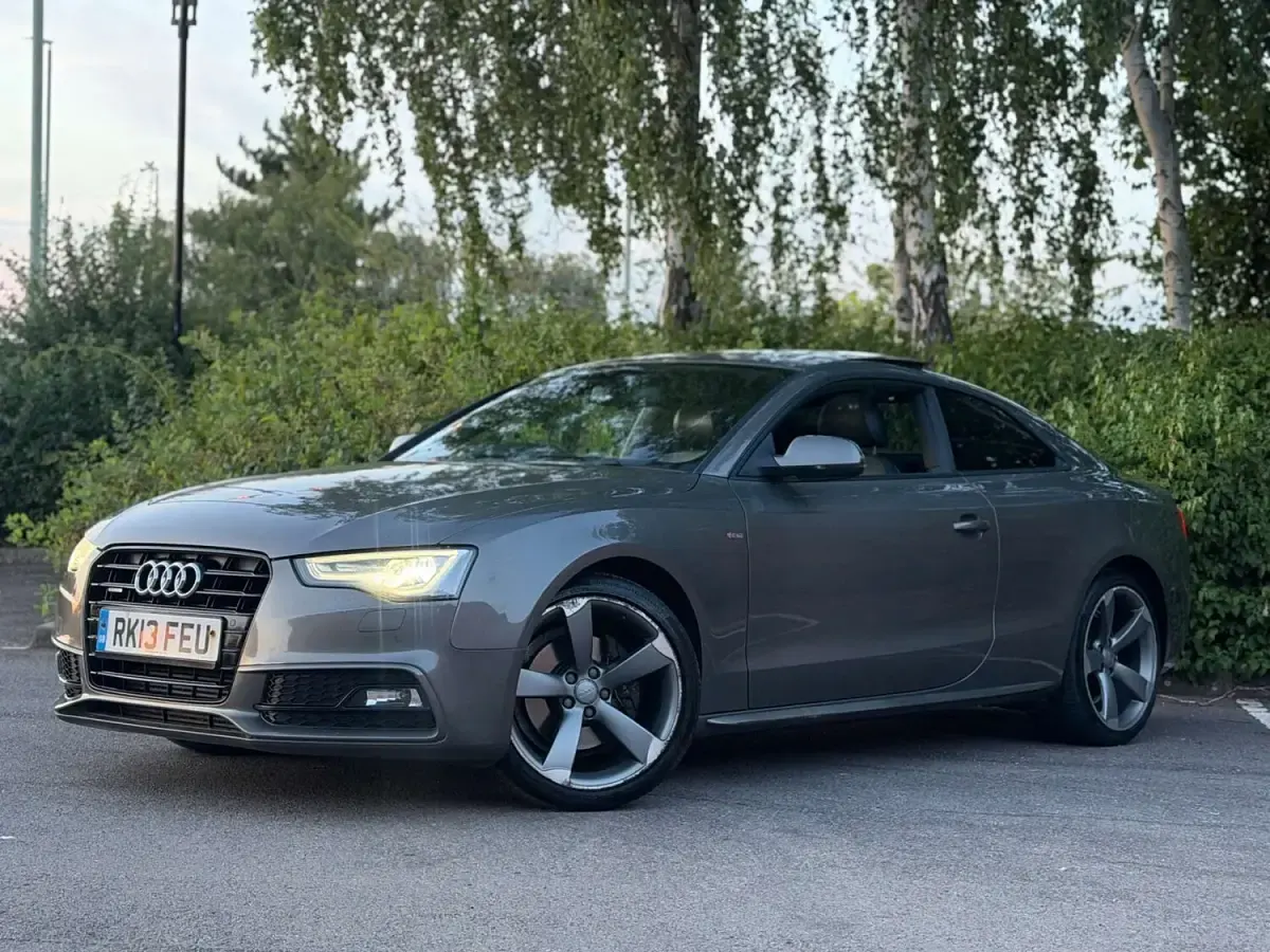 Used Audi A5 Black Edition 245 HP (180 kW) 2013 Grey Coupe