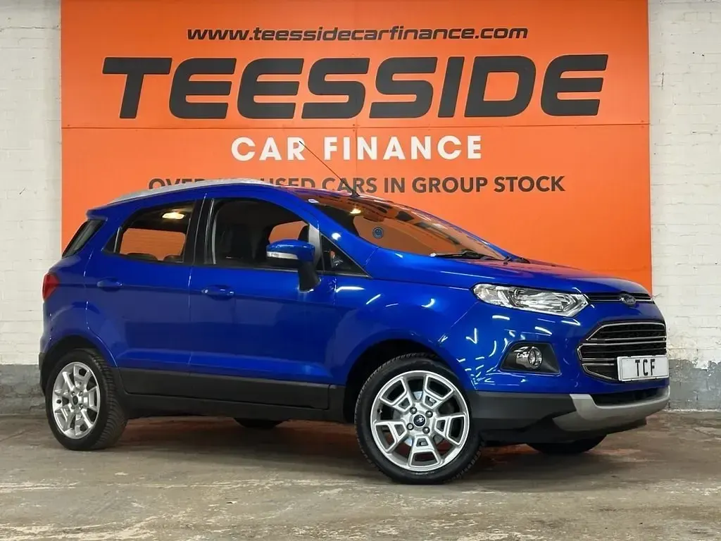 Usado Ford Ecosport Titanium 95 HP (69 kW) 2018 Azul SUV
