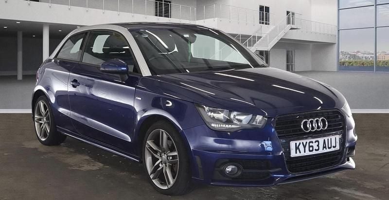 Used Audi A1 S-Line 2013 Blue Hatchback