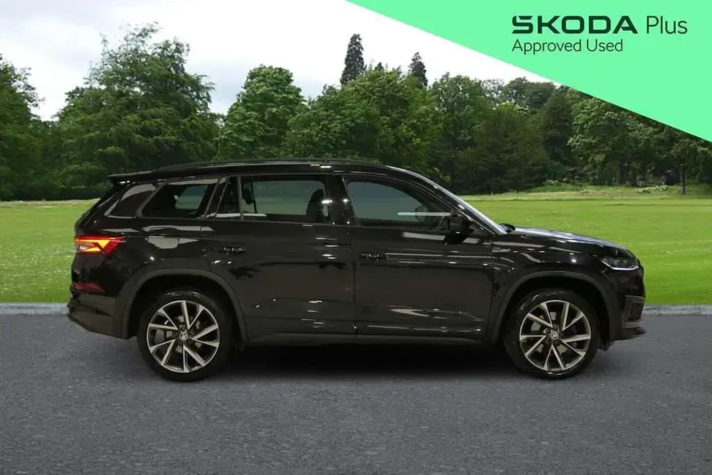 Used Skoda Kodiaq SportLine 187 HP (137 kW) 2023 Black SUV