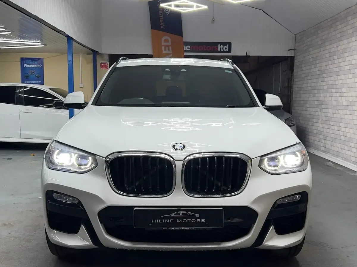 Begagnad BMW X3 M Sport 190 HK (139 kW) 2018 Vit SUV