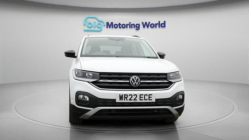 Used VW T-Cross Black Edition 110 HP (80 kW) 2022 White SUV