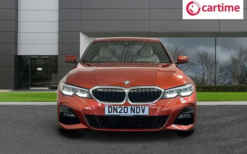 Used BMW 320 M Sport 190 HP (139 kW) 2019 Orange Sedan