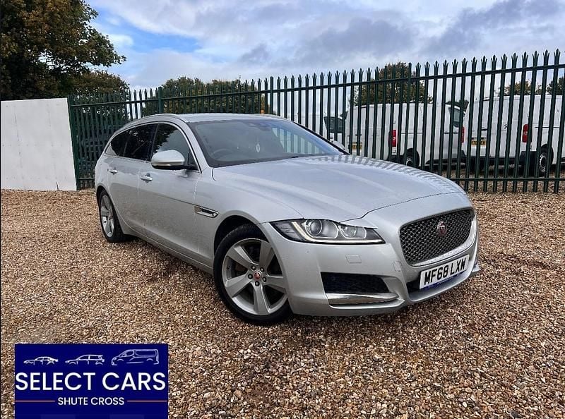 Silver Used 2018 Jaguar XF Sportbrake Portfolio Estate | £9,995 (Fair price) - Image 1/4