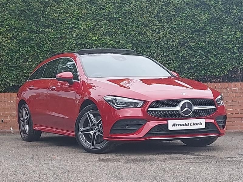 Red Used 2022 Mercedes E250 AMG Line Premium Plus Estate | £23,998 (Good price) - Image 1/4