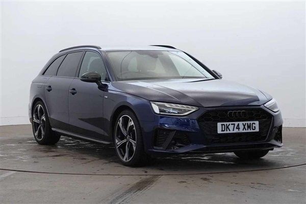 Blue Used 2024 Audi A4 Black Edition Estate | £31,995 (A bit pricey) - Image 1/4