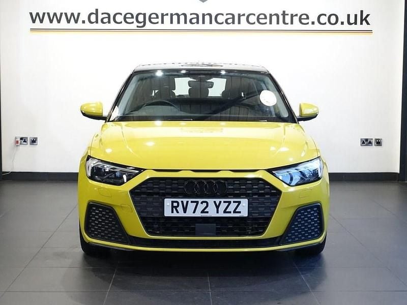 Used Audi A1 Sportback Design 110 HP (80 kW) 2022 Yellow Hatchback