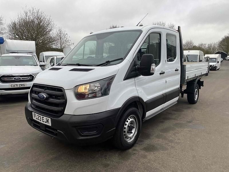 Used Ford Transit 130 HP (95 kW) 2023 White Cabriolet