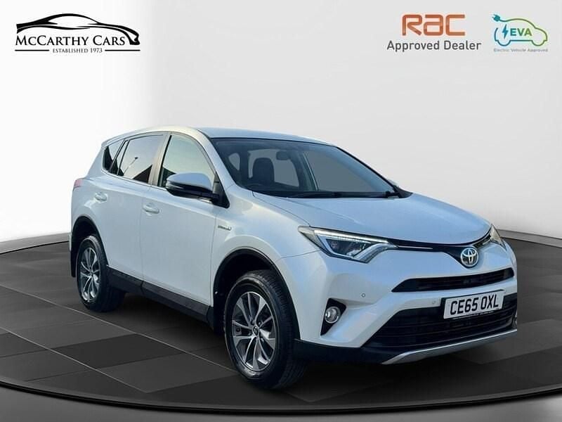 White Used 2016 Toyota RAV4 Hybrid Business Edition SUV | £13,150 (Fair price) - Image 1/2