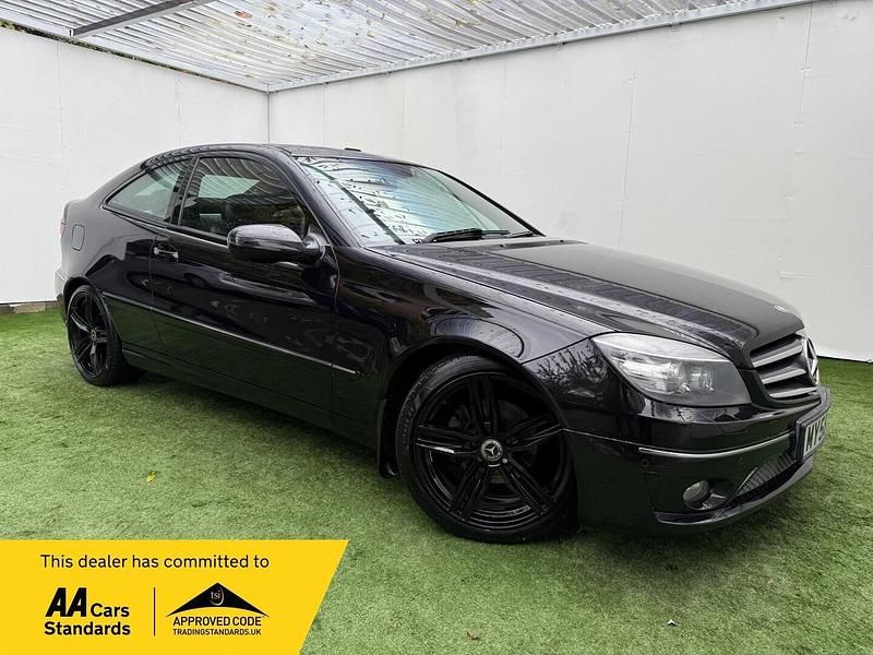 Black Used 2008 Mercedes CLC220 Hatchback | £2,495 - Image 1/4