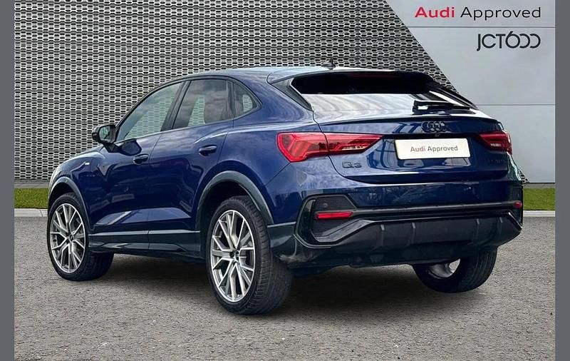 Used Audi Q3 Black Edition 150 HP (110 kW) 2025 Blue SUV