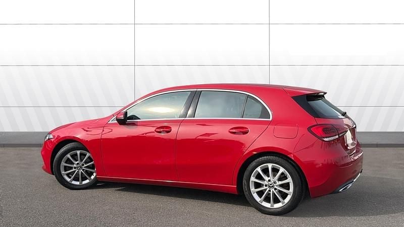 Used Mercedes A200 163 HP (119 kW) 2019 Red Hatchback