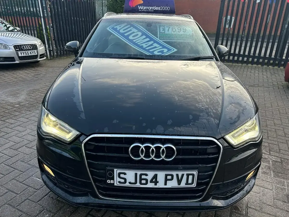 Used Audi A3 S-Line 150 HP (110 kW) 2014 Black Hatchback