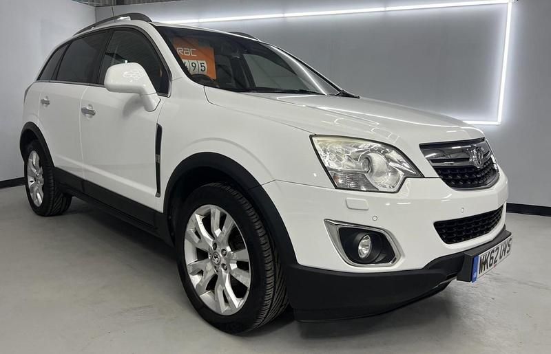 Used Vauxhall Antara 184 HP (135 kW) 2013 White SUV