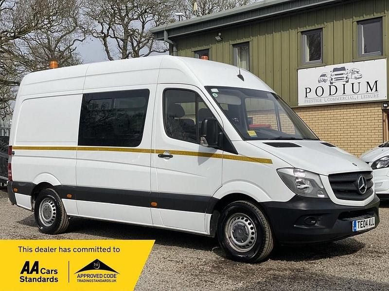 Begagnad Mercedes Sprinter 2014 Vit Van