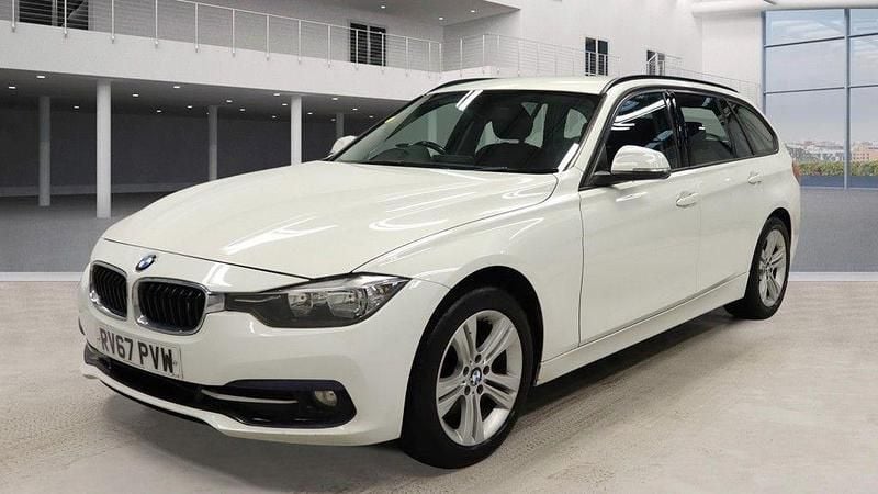 White Used 2017 BMW 320 Sport Line Estate | £8,995 (Super price) - Image 1/4