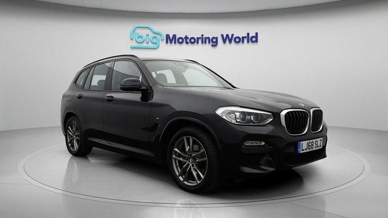 Used BMW X3 M Sport 190 HP (139 kW) 2018 Black SUV