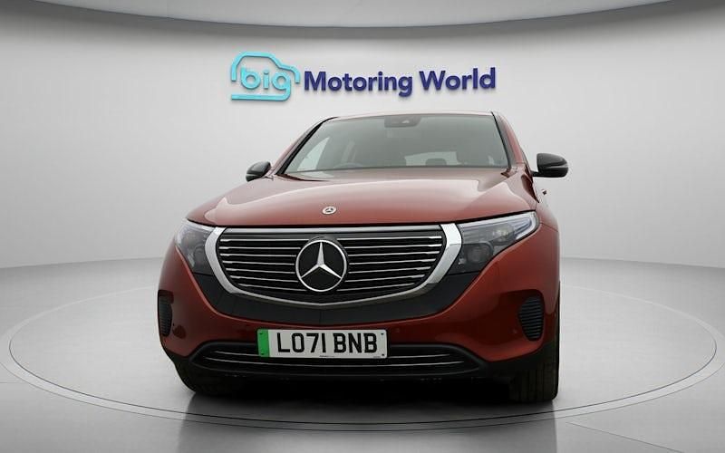 Used Mercedes EQC400 300 kW (408 HP) 2022 Red SUV