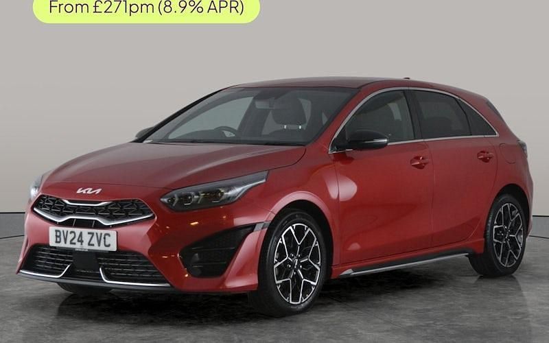 Used Kia Ceed GT-Line 160 HP (117 kW) 2023 Red Hatchback