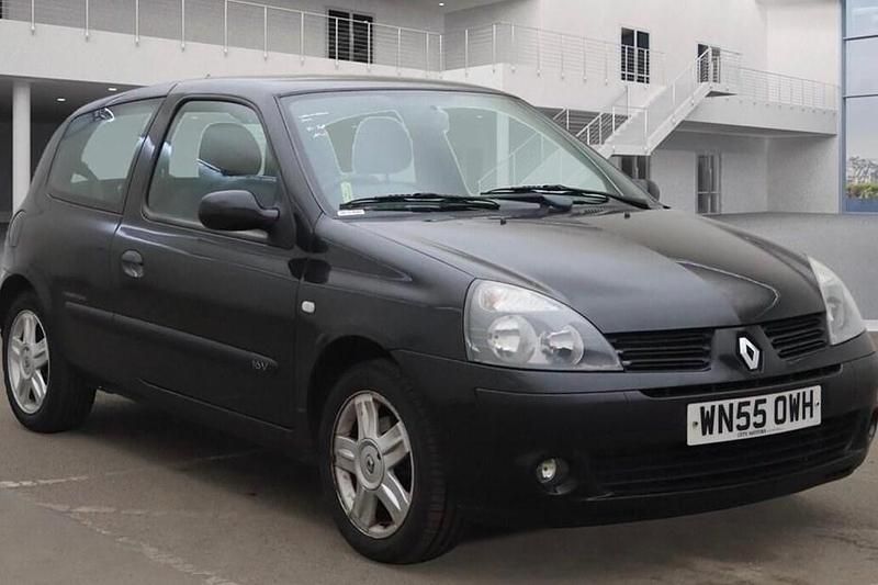 Black Used 2005 Renault Clio II Extreme Hatchback | £1,495 (Good price) - Image 1/1