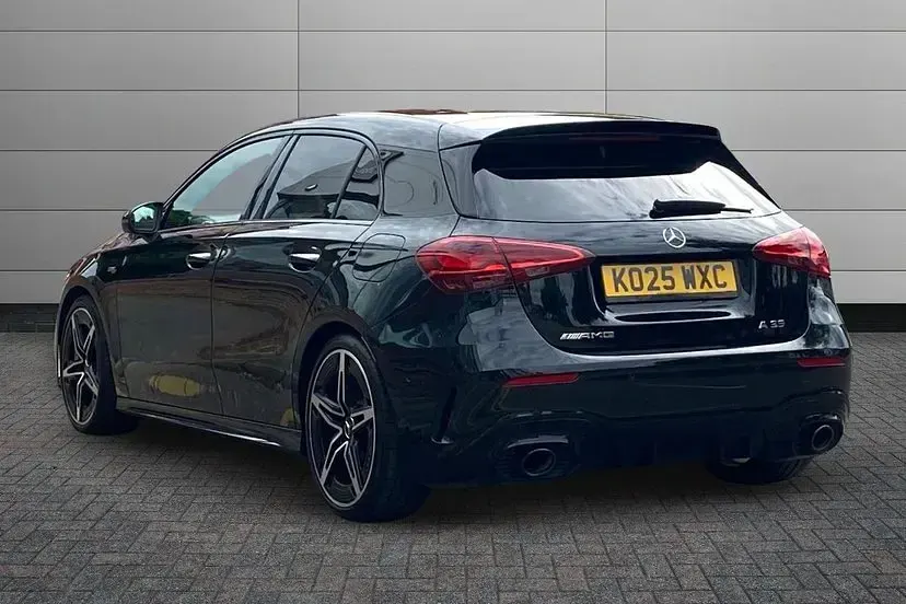 Used Mercedes A35 AMG Premium 316 HP (232 kW) 2025 Black Hatchback