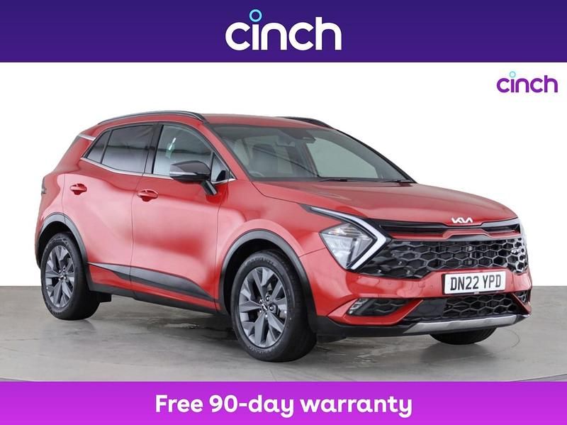 Red Used 2022 Kia Sportage GT-Line SUV | £23,149 (Fair price) - Image 1/3