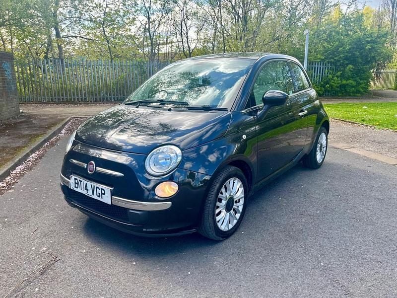 Usado Fiat 500 Lounge 69 HP (50 kW) 2014 Preto Citadino