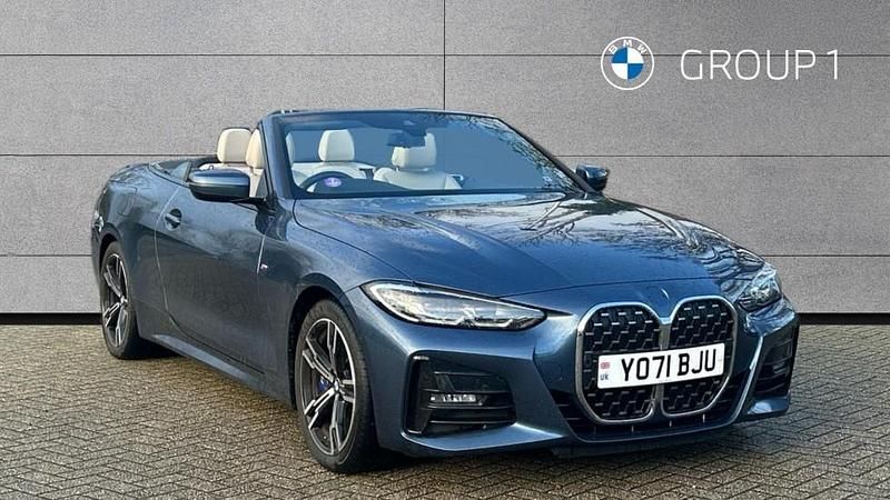 Blue Used 2021 BMW 430 M Sport Coupe | £28,495 (Fair price) - Image 1/4